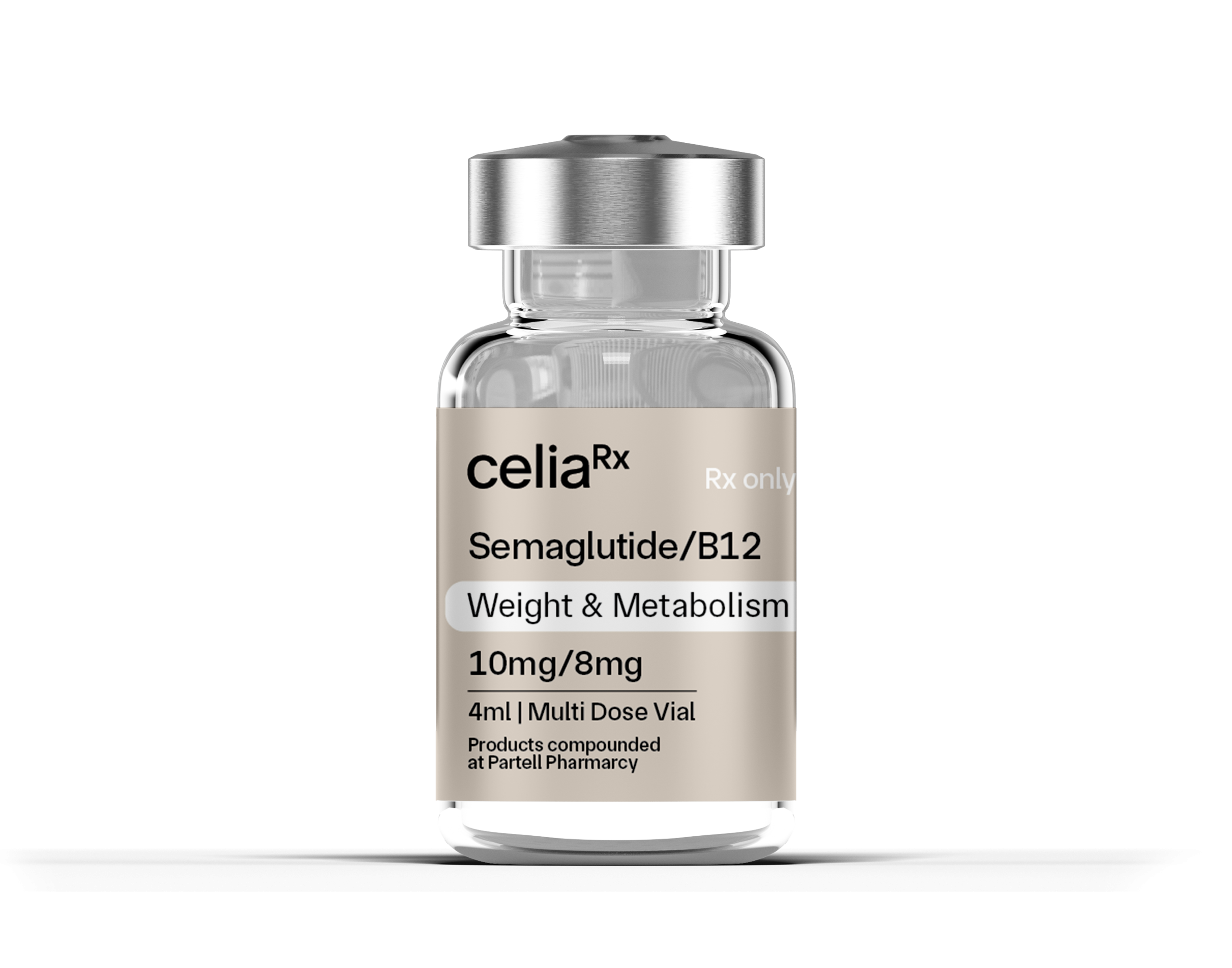 Semaglutide/B12 Injectable (4mL vial)