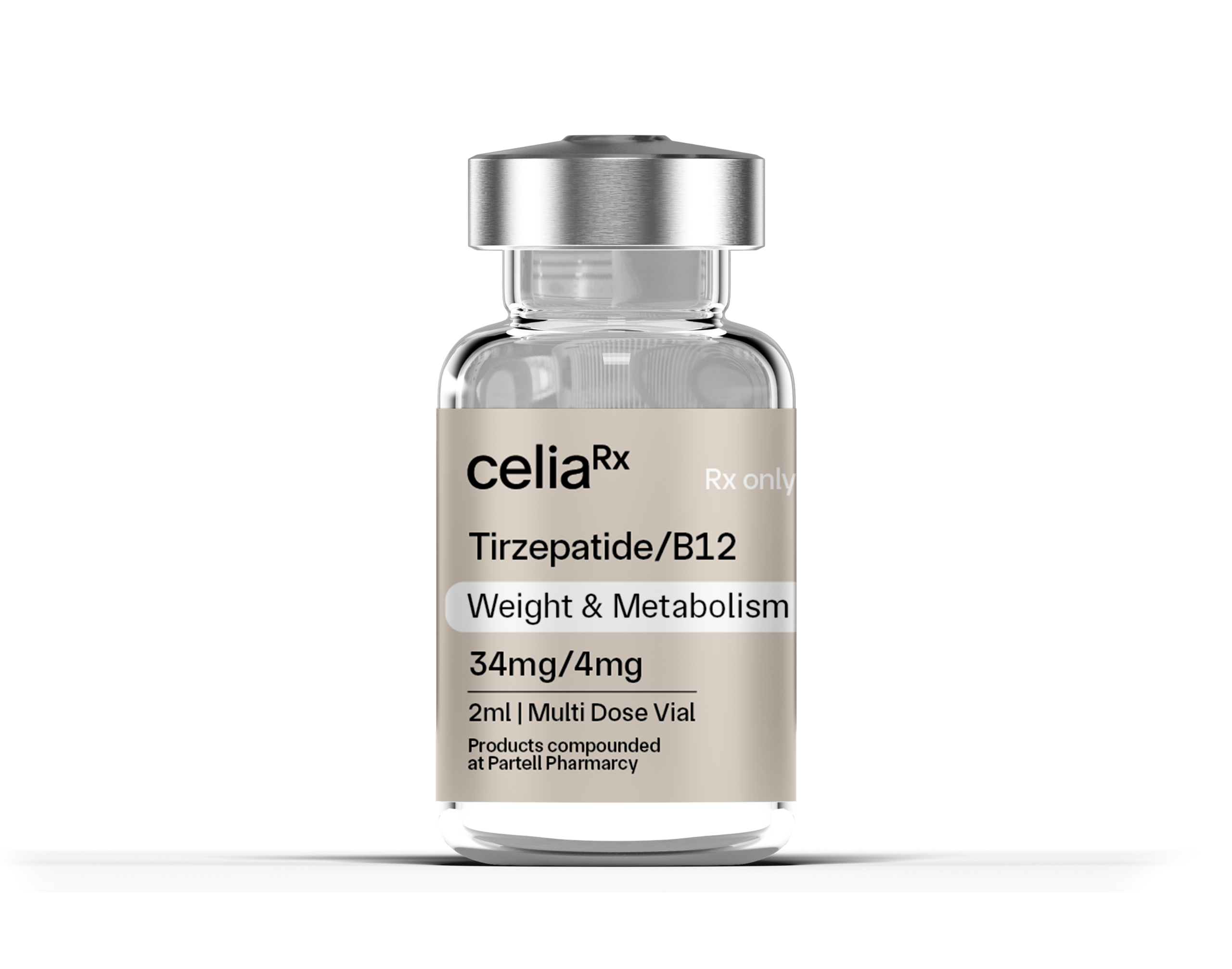 Tirzepatide/B12 Injectable (34mg/4mg)